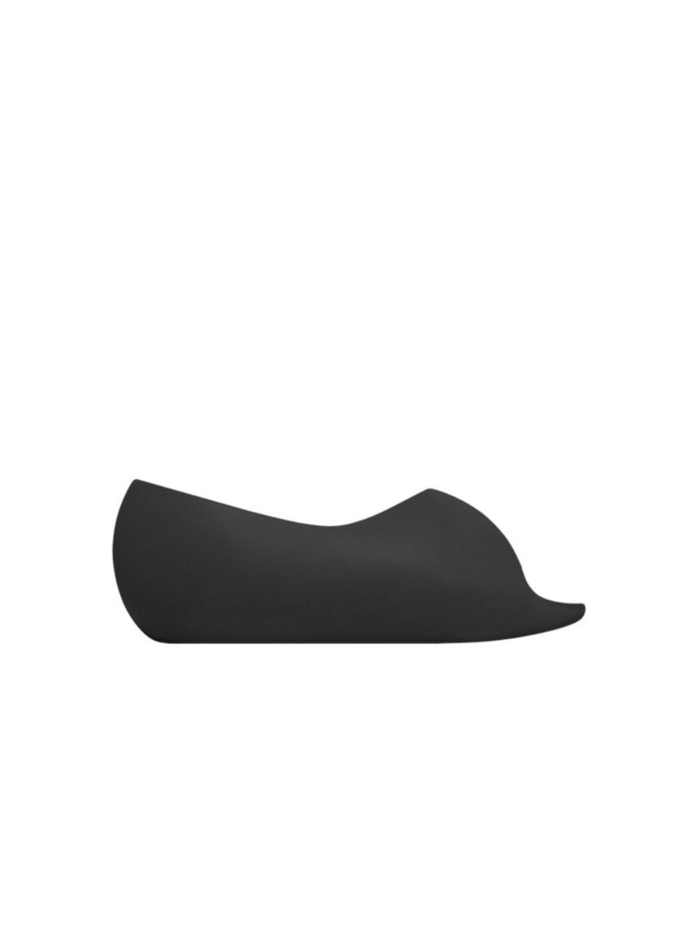 Women's Black Minimalist Slip-On Flat